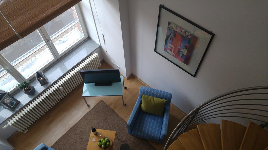 Apartmenthaus Elster Lofts Leipzig Rom bilde