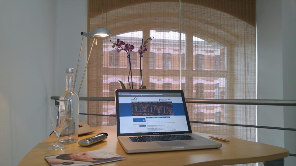 Apartmenthaus Elster Lofts Leipzig Rom bilde